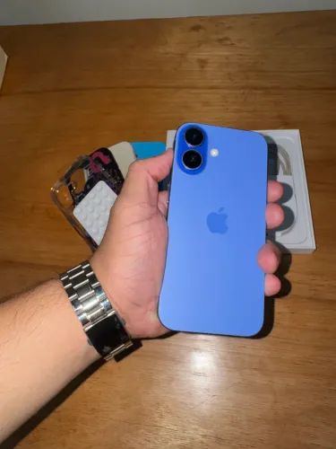 Iphone 16 128gb c/ caixa e nota fiscal