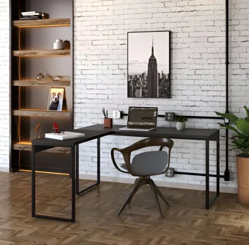 Mesa de Trabalho em L