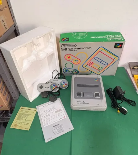 Console super famicom nintendo offboard