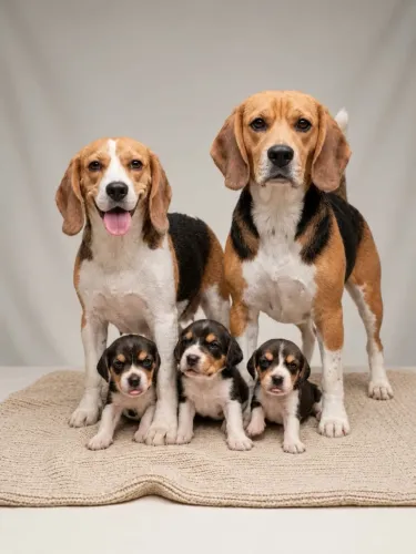 Filhotes de Beagle