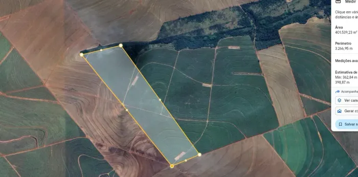 Fazenda/Sítio/Chácara para venda possui metros quadrados com 1 quarto
