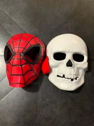 Máscara homem aranha