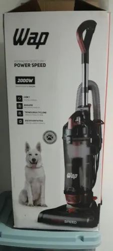 Vendo Aspirador Wap power Speed, muito pouco uso,tenho nota fiscal, motivo comprei um robô