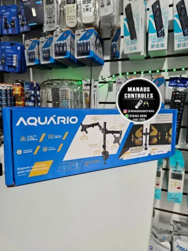 Suporte para dois monitores,carga Max 10KG por monitor