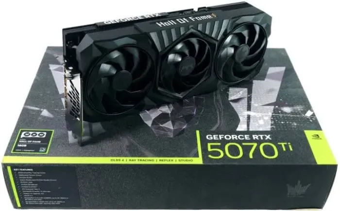 ? PLACA DE VÍDEO GALAX RTX 5070 Ti HOF GAMING 16GB GDDR7 ?