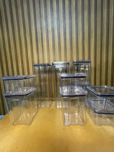 10 potes de acrílico