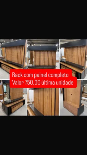 Painel e rack completo
