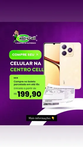 Celular no boleto no cartão e avista entradas no boleto de R$199