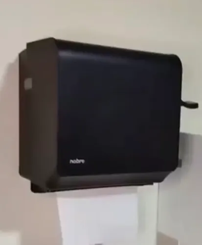 Dispenser Alavanca Para Papel Toalha Bobina Auto Corte 200m