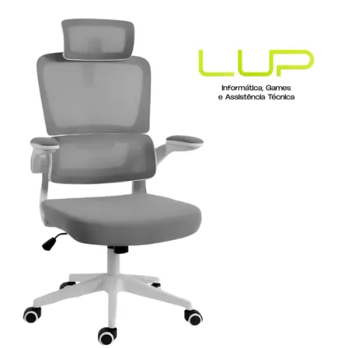 (LOJA FÍSICA) Cadeira R - Office Redragon Hela C214-W, Preto ou Cinza