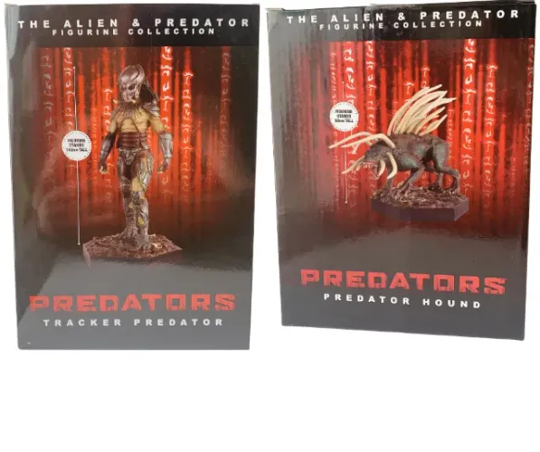 Predator Tracker e Hound - Eaglemoss