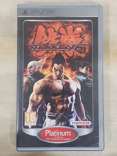 Jogo original de psp Tekken 6 