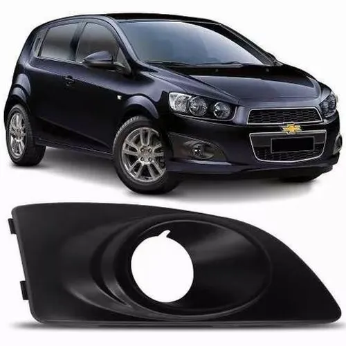 Grade Moldura Milha Com Furo Sonic 2012 2013 A 2016 Direito