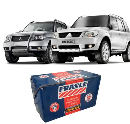 Jogo Pastilhas Freio Diant Pajero Tr4 / Io Todas Pd74 Frasle