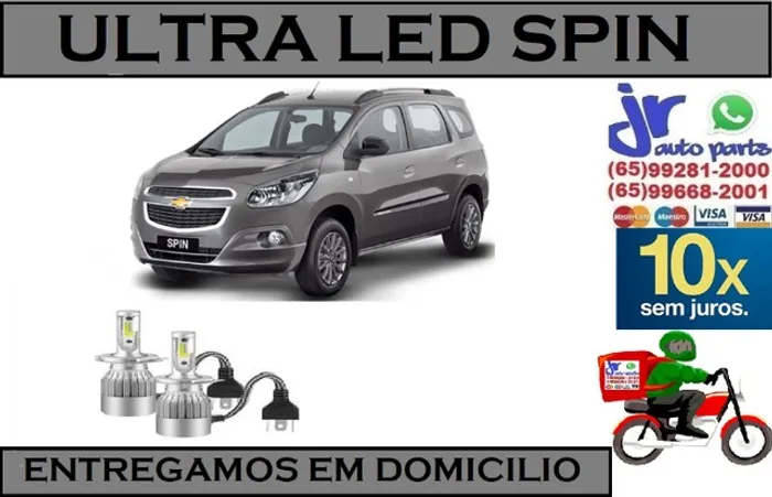 Lampada Ultra LED (Alta) Spin 6000K 12V 24V