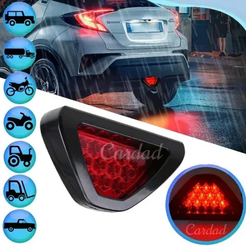 Brake Light F1 Luz Freio Universal Strobo Flash Anti Colisão