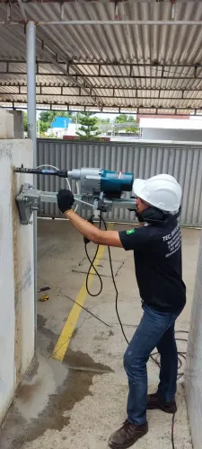 EQUIPE ESPECIALIZADA EM FURO E CORTE DE CONCRETO<br>CFT PB<br>