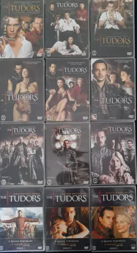 DVDs- Série The Tudors Completa ( Original)