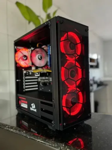 Pc Gamer Novo i5 RX 580 16 gb 1 ano de garantia Loja Tiger Gamer