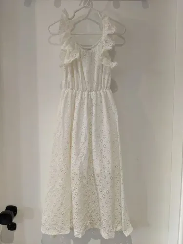 Vestido infantil Lase Algodão C&A Tam 4/5