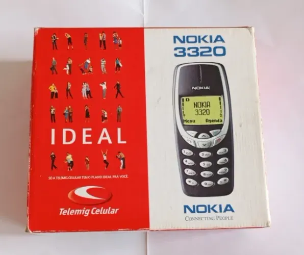 Caixa Vazia Do Celular Nokia 3320 Telemig