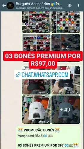 Bonés Premium 