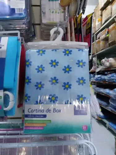 Cortina de Box Infantil - Flores - 1,70m x 1,80m