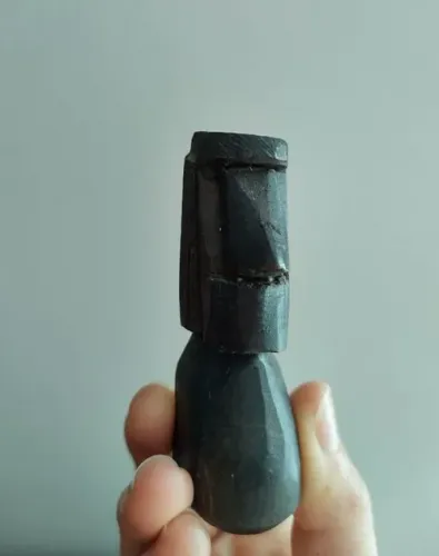 Souvenir de madeira da Ilha de Páscoa 