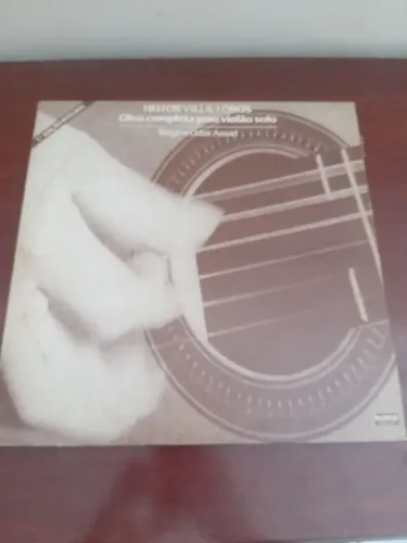 Heitor vila lobos lp duplo obra completa para violão solo
