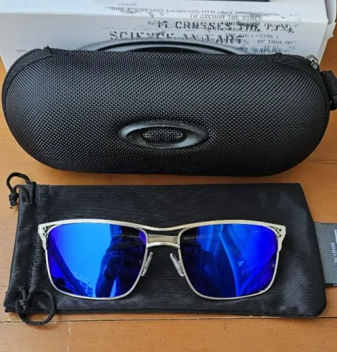 Óculos De Sol Oakley Holbrook Ti Prizm Neon Blue
