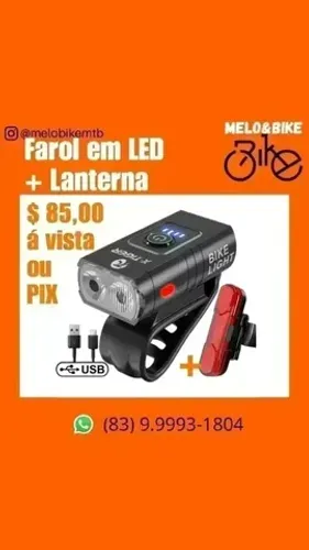 Kit sinalização Farol em LED+ Lanterna traseira