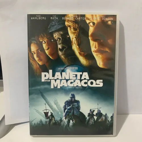 DVD Planeta dos Macacos (Tim Burton)