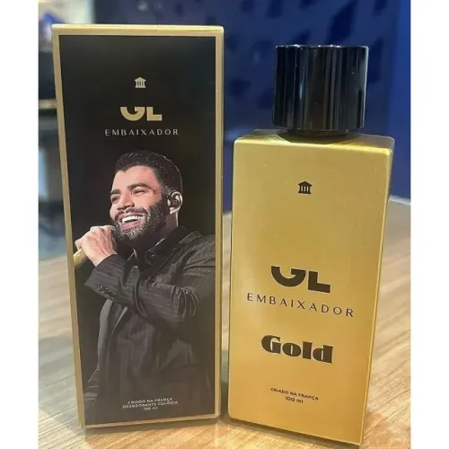 Perfume 100ml GL Embaixador Gold de Gusttavo Lima.