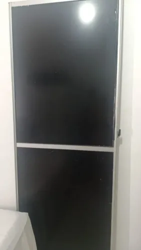 Porta de correr de vidro temperado