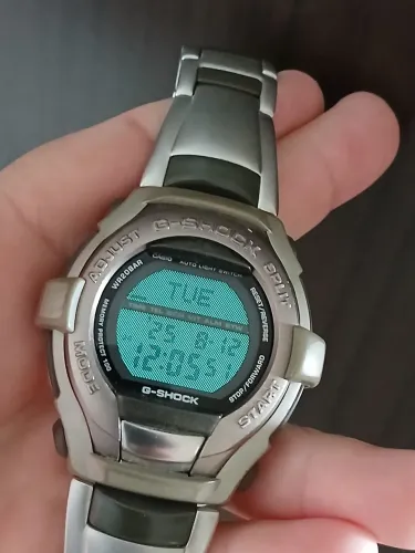 Relógio G-Shock Digital antigo Japonês raro anos 80 coleção 