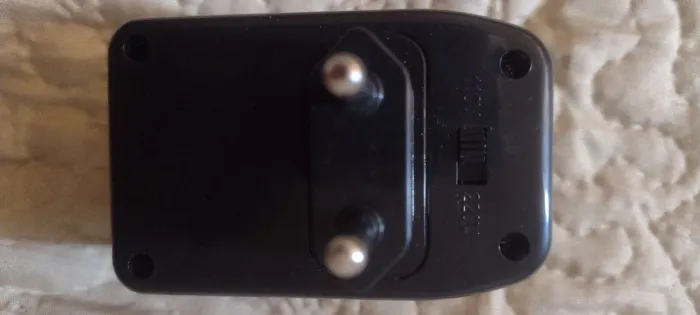 Adaptador de tomada com chave seletora transformador 240 para 120 ou 120 para 240-120