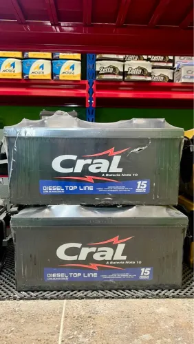 Bateria Cral Diesel Top Line 15 Meses de Garantia