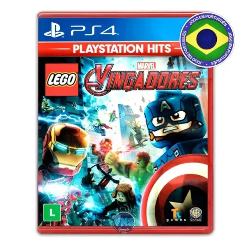 Jogo PS4 Lego Marvel Vingadores