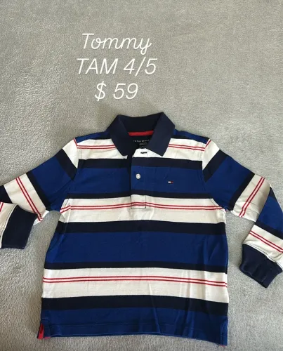 Camisa Polo Tommy Hilfiger TAM 4/5