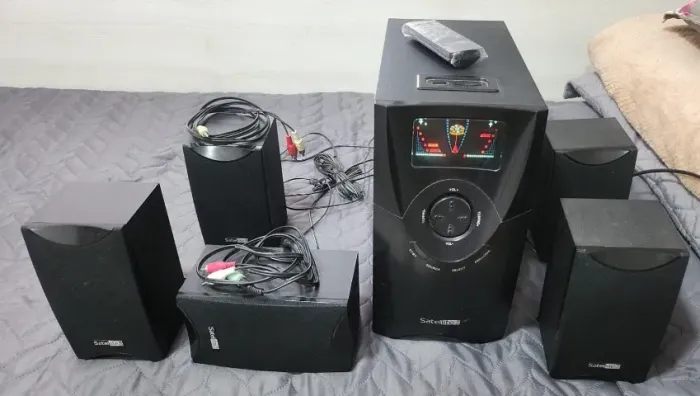 Caixa Home Theater 5.1 Satellite AS-594