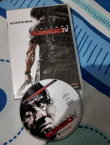 Rambo IV DVD original faço Olx pay 