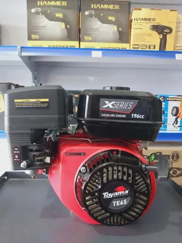 Motor Estacionário a gasolina 6.5hp 196cc - Toyama (Loja/Novo)