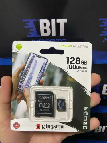 Cartão de Memória 128GB Original | Kingston | Lacrado | Original