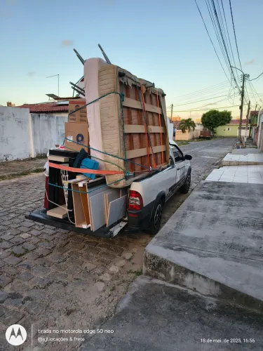 Frete e pequenas mudanças 