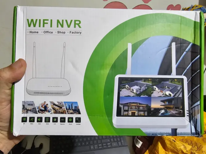 DVR sem fio para 08 Câmeras ICSEE.