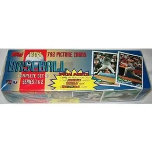 1994 Topps Baseball Complete 792 Card Set