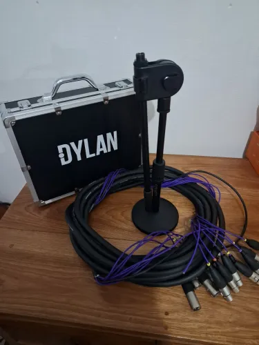 Kit microfones de bateria COMPLETO