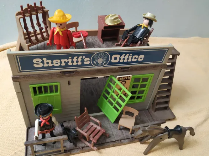 Casa do Xerife - Sheriffs Office Playmobil