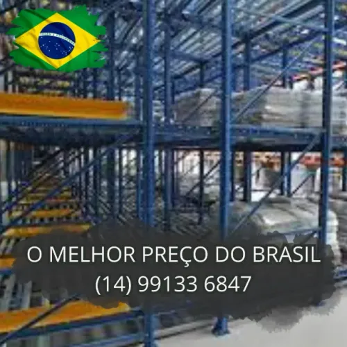 Porta Palete estrutura de aço p/ armazenagem de produtos