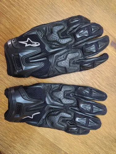 Luvas ALPINESTARS preta, tamanho L
